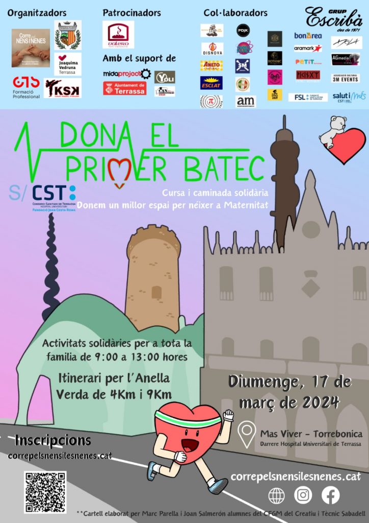 1a edició de la cursa solidària Terrassa Corre pels nens i les nenes